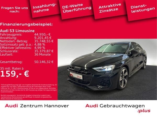 Audi S3 Limousine 2.0 TFSI Kamera ACC virtual Navi