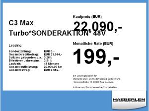 Citroën C3 Max Turbo*SONDERAKTION* *versch.Farben*
