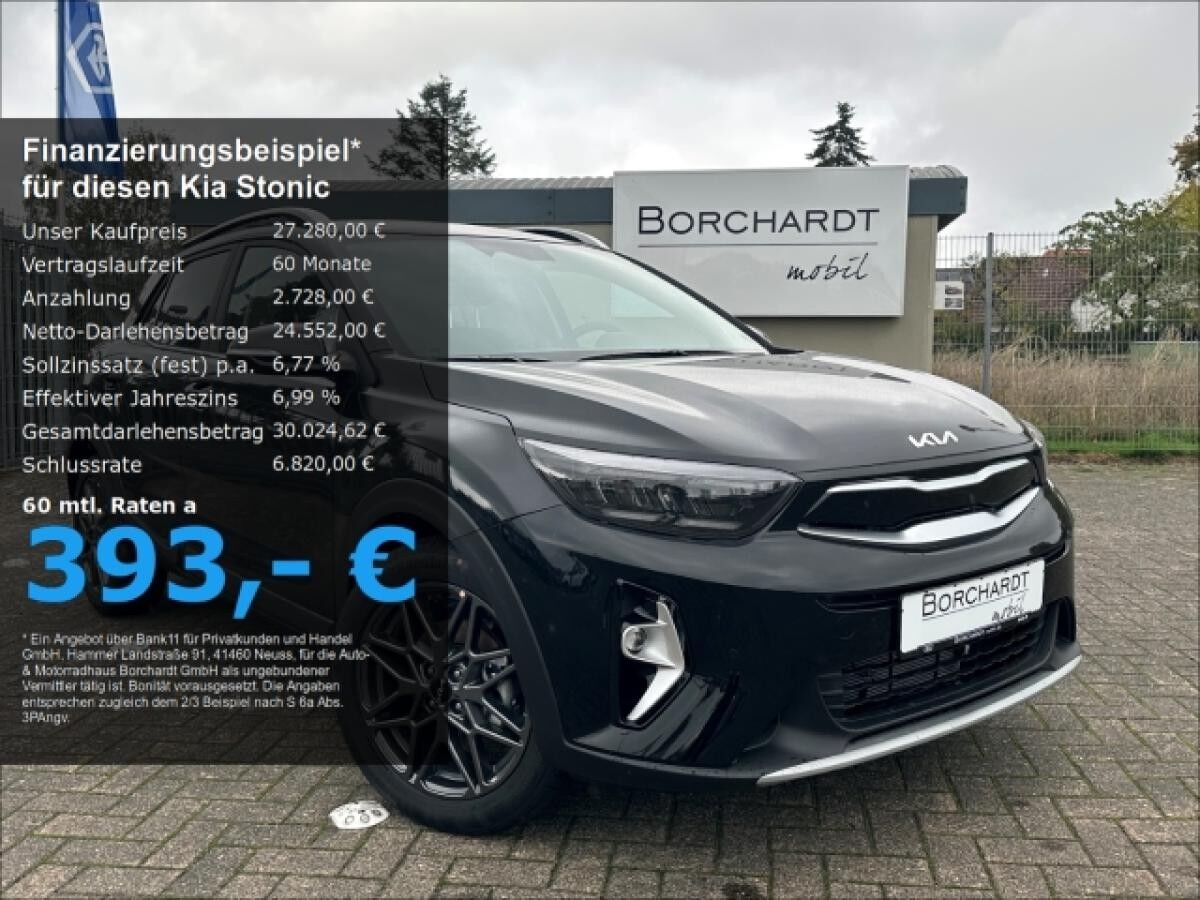 Kia Stonic Nightline Edition 1.0 T-GDI Auto LMF 17'' Kamera LED TWA