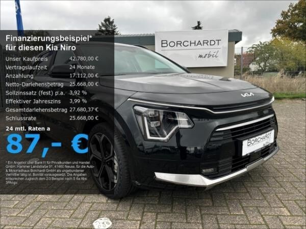 Kia Niro *Plug-in-Hybrid*Spirit*Glasdach*Techno*Relax*ACC*Schwarz*