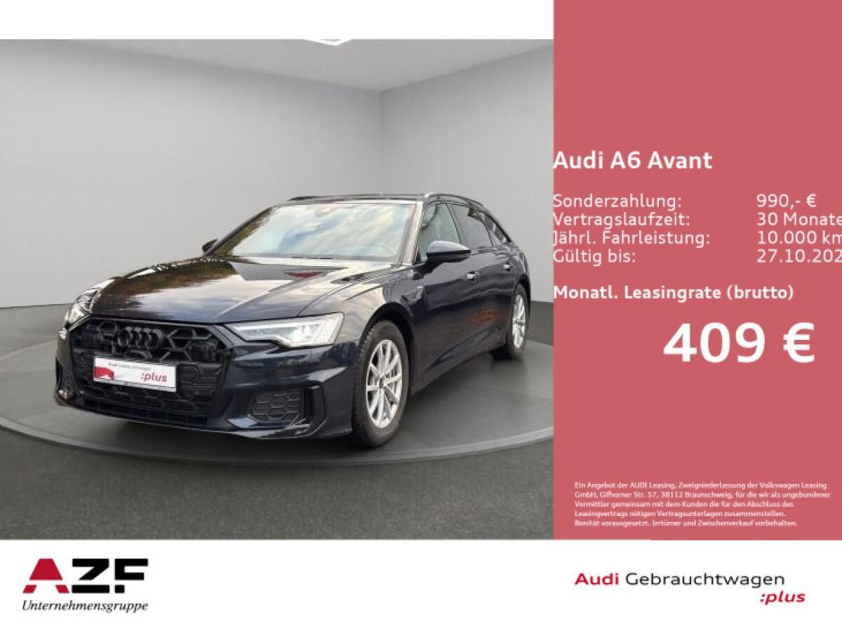 Audi A6 Avant 50 TDI qu. Tip. S line AHK+MATRIX-LED+PANO+ACC