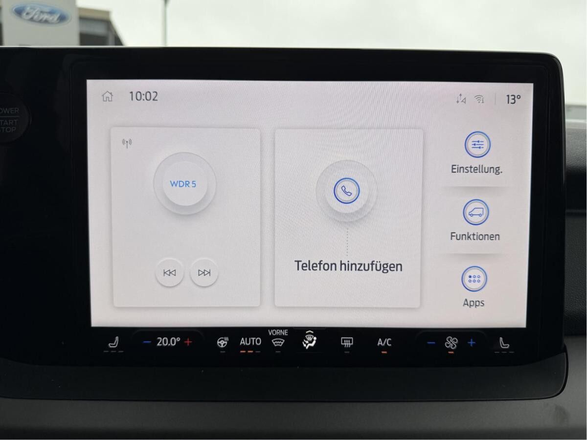 Ford Tourneo Courier BEV⚡️🔋 Titanium | Sofort Verfügbar | KeyFree+Rückfahrkamera+Schiebetür L&R+Tempomat+Klimaautomatik+S