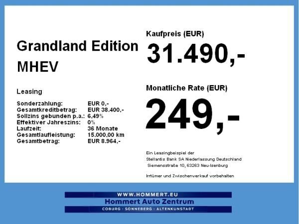 Opel Grandland Edition MHEV