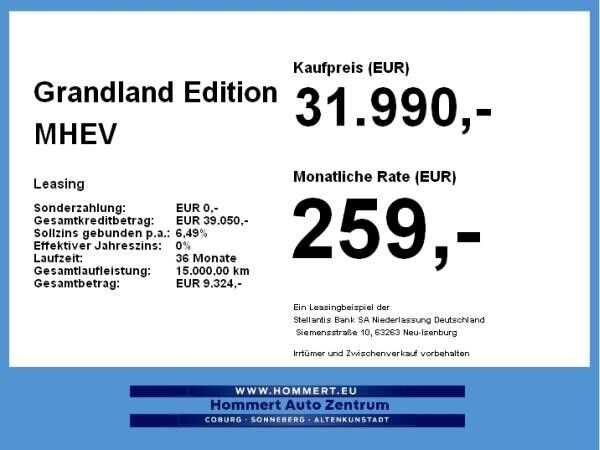 Opel Grandland Edition MHEV
