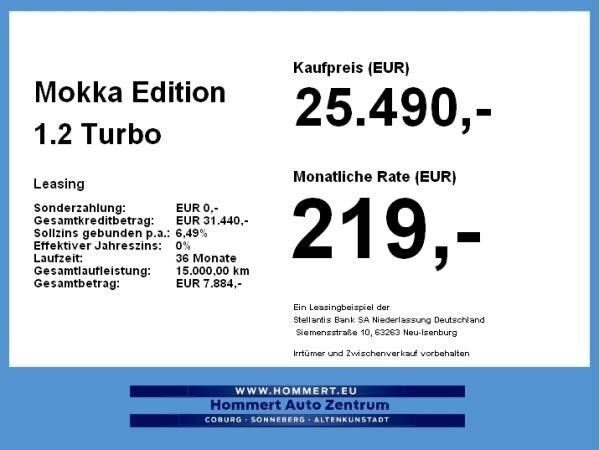 Opel Mokka Edition 1.2 Turbo