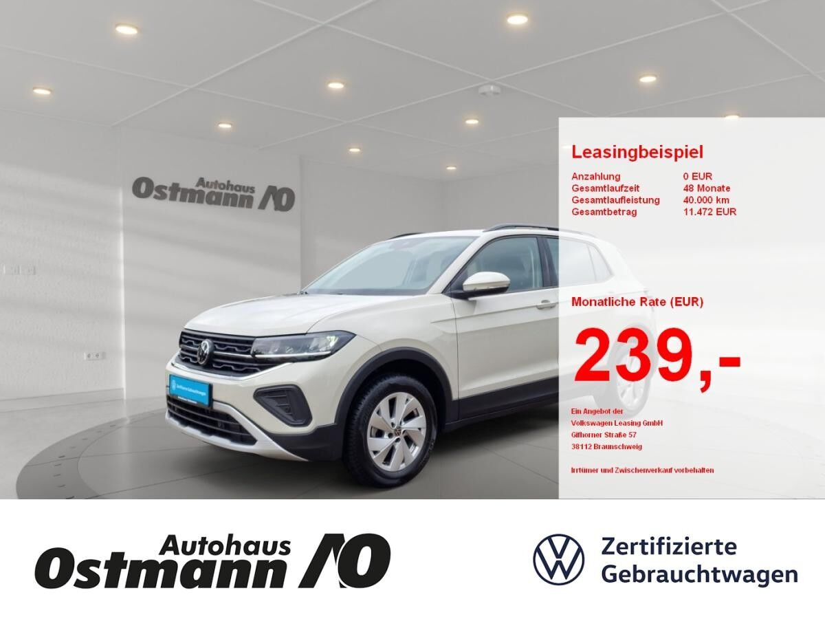 Volkswagen T-Cross 1.0 TSI Life KAM ACC PDC SHZ