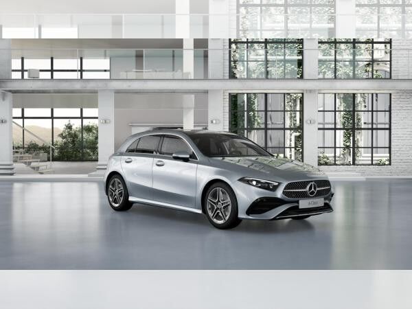 Mercedes-Benz A 200 AMG-Line mit Standheizung, Panorama-Schiebedach, Anhängerkupplung, MULTIBEAM, Memory zum Sonderpreis