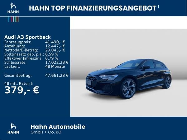 Audi A3 Sportback S line 35 TFSI