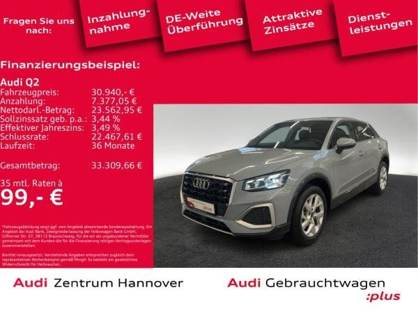 Audi Q2 advanced 35 TFSI Standh. Matrix Kamera AHK virtual