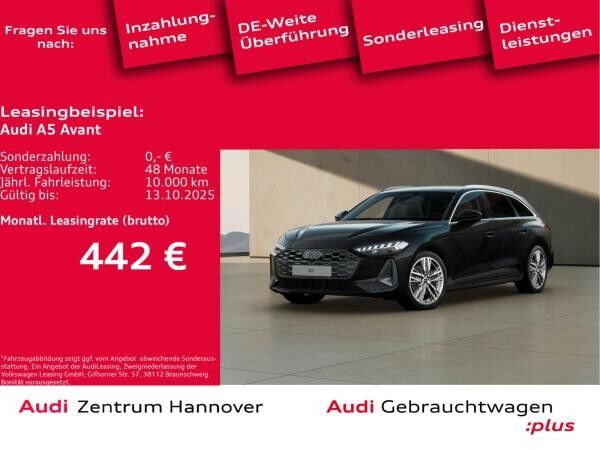 Audi A5 Avant 2.0 TFSI Kamera AHK Memory LED ACC