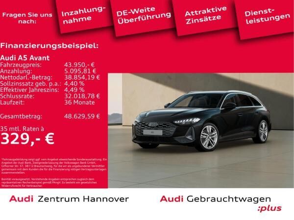 Audi A5 Avant 2.0 TFSI Kamera AHK Memory LED ACC
