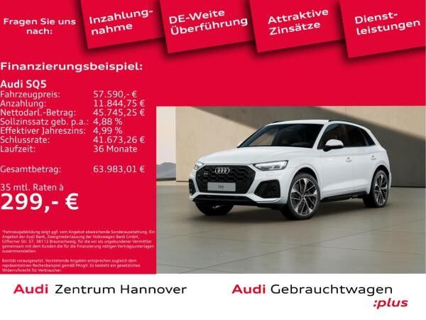 Audi SQ5 TDI quattro AHK Matrix LED Bang & Olufsen air suspension