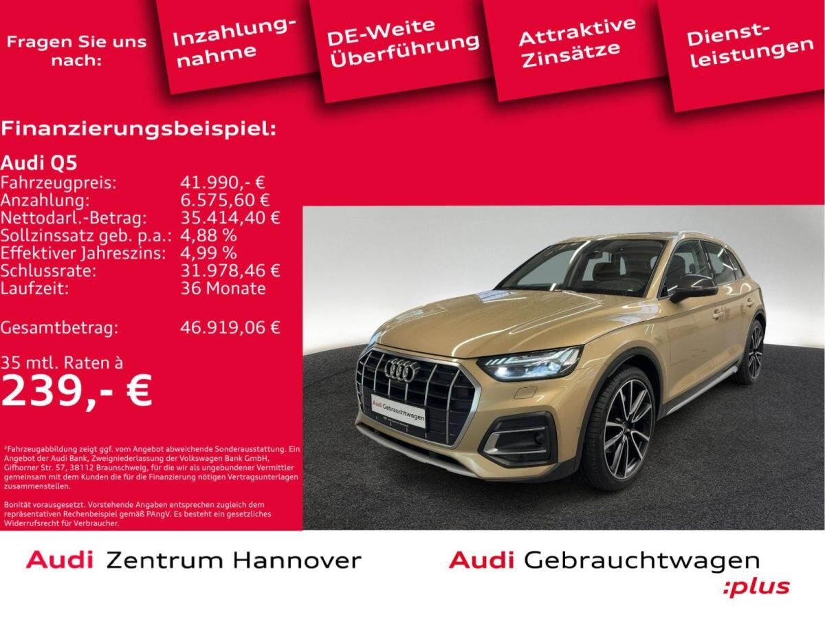 Audi Q5 40 TDI quattro advanced Matrix LED Pano air suspension Head up