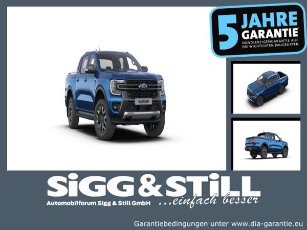 Ford Ranger WILDTRAK 2.3 DoKa PHEV*SOLANGE VORRAT REICHT*0%-FINANZ. MÖGLICH*NAVI*iACC*360*PDC