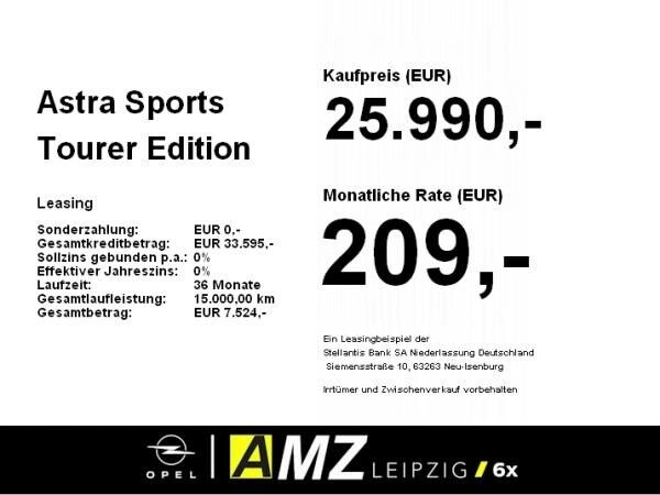 Opel Astra Sports Tourer Edition 1.2 Turbo