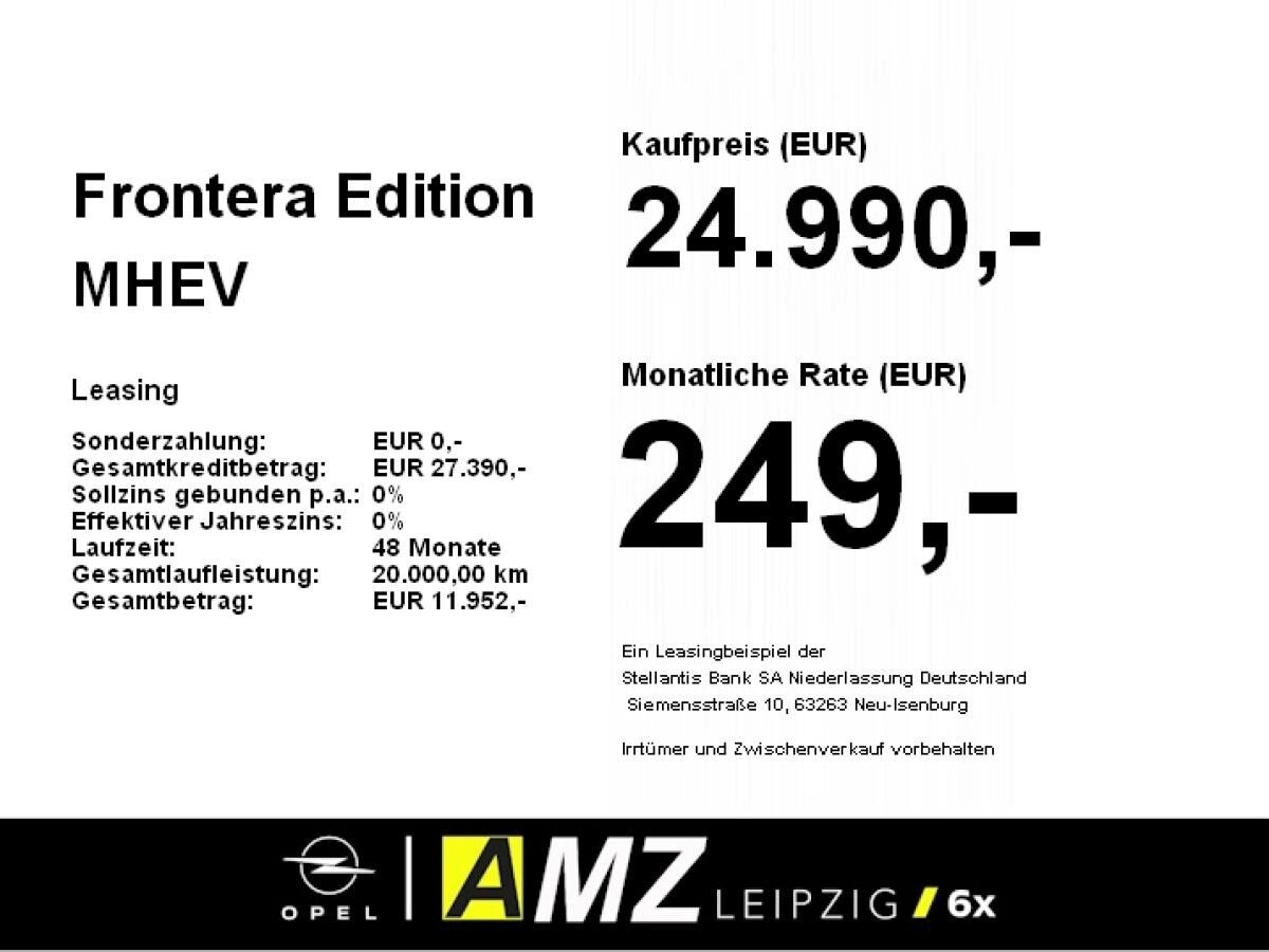 Opel Frontera Edition MHEV