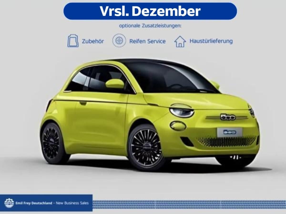 Fiat 500e ⚡ La Prima Limousine 🔋  42 kWh