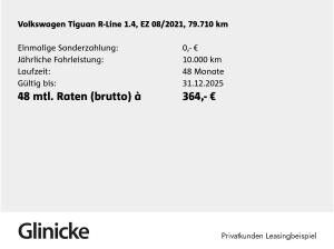 Volkswagen Tiguan 1.4 eHybrid R-Line AHK Matrix LM 19" Navi RFK ACC
