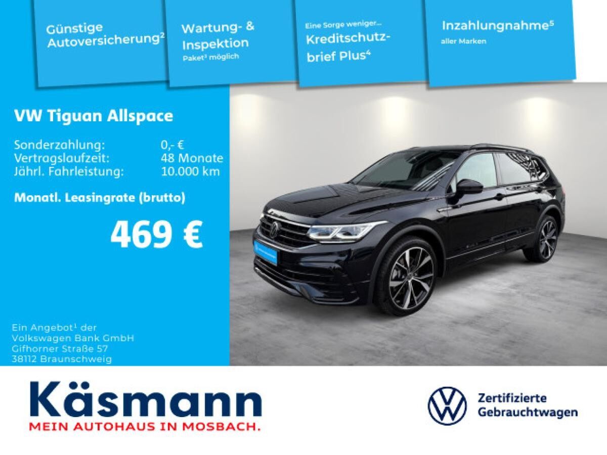 Volkswagen Tiguan Allspace R-Line 2.0TDI 4M 7-SITZE AHK STANDH