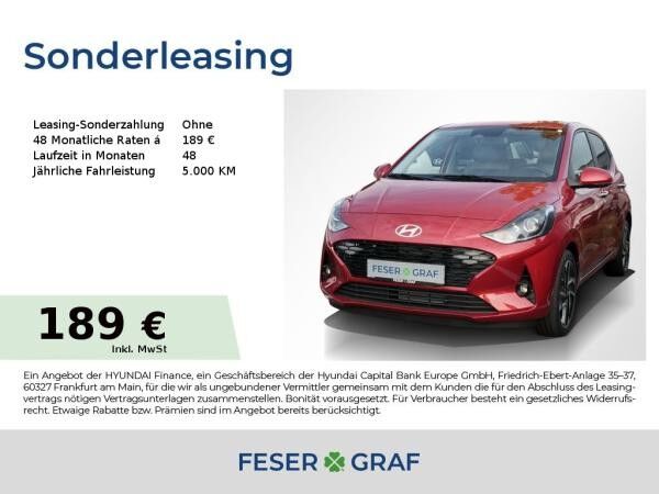 Hyundai i10 PRIME NAVI KAMERA SHZ LHZ CARPLAY SMART-KEY