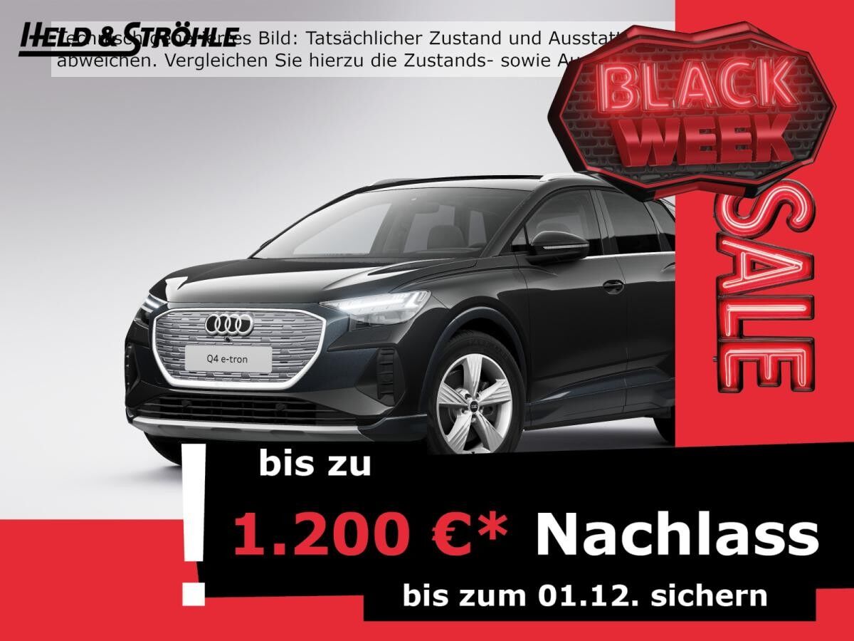 Audi Q4 e-tron 55 quattro AHK HuD LEDER MATRIX PANO