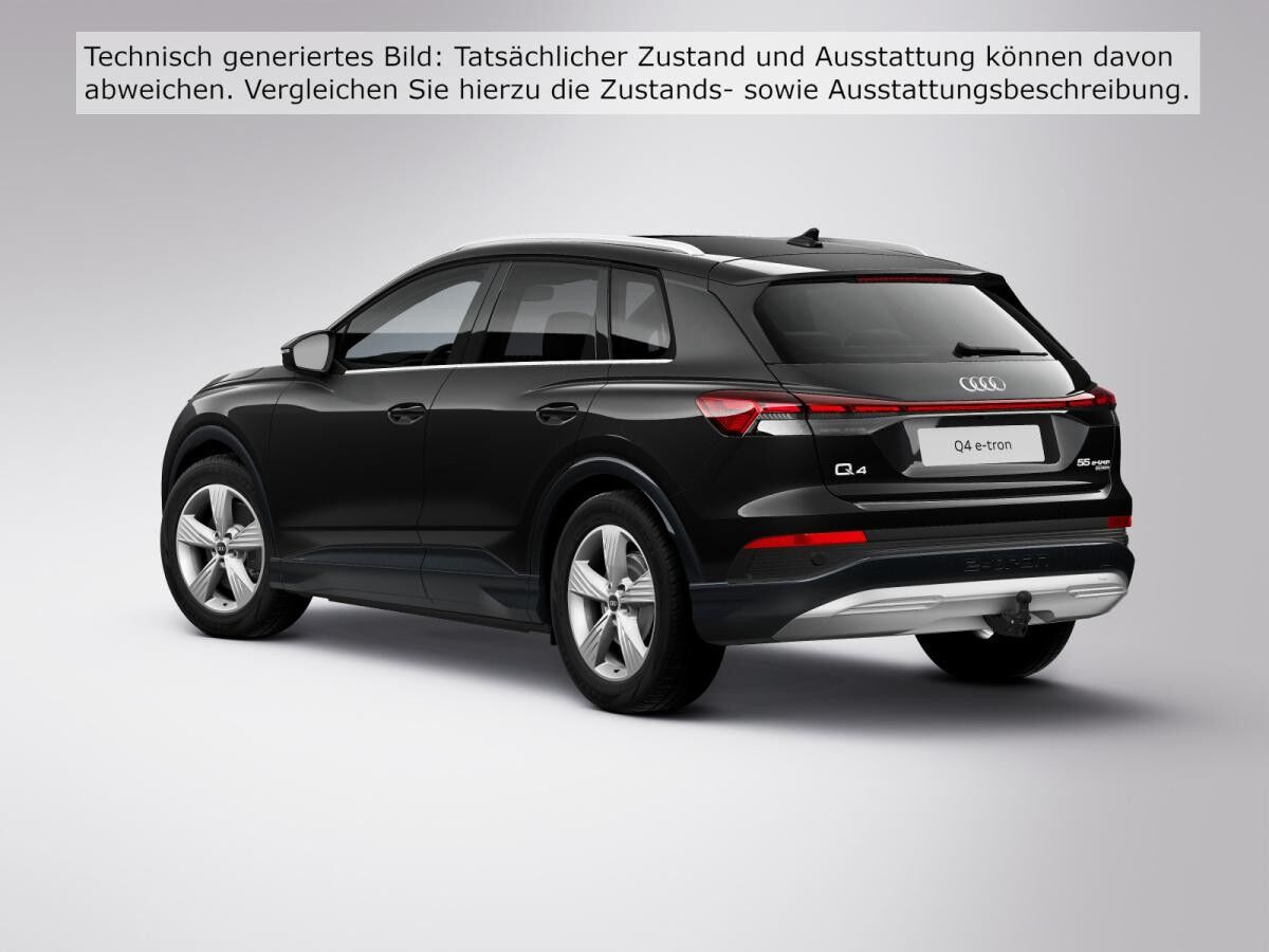 Audi Q4 e-tron 55 quattro AHK HuD LEDER MATRIX PANO