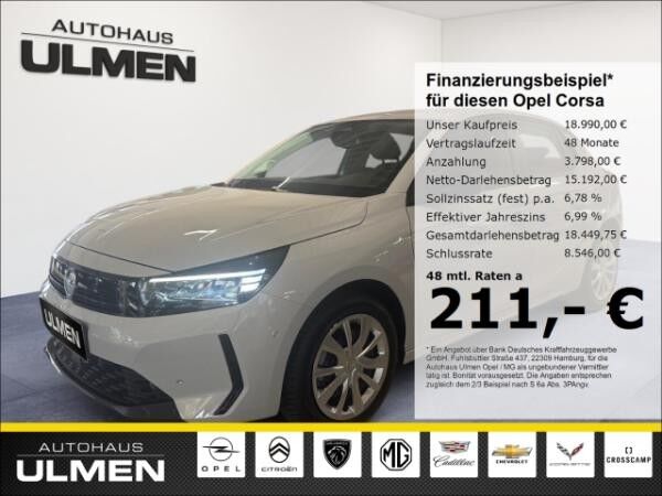 Opel Corsa DEAL Sofort F Edition 1.2 Turbo EU6e LED Apple CarPlay Android Auto Musikstreaming DAB SHZ LenkradHZ