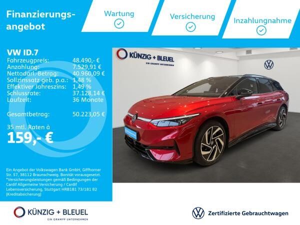 Volkswagen ID.7 Pro NAV*360°KAM*WÄRMEPUMPE*CARPLAY