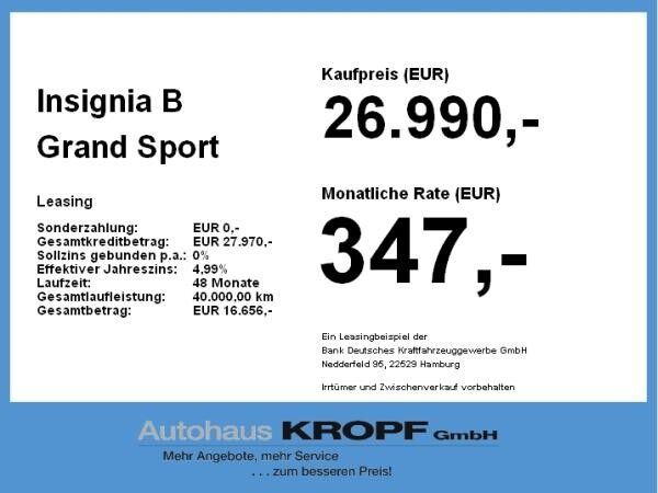 Opel Insignia B Grand Sport 2.0 SHT Business LED+SHZ