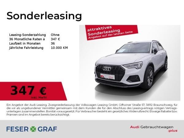 Audi Q3 advanced 35TFSI S tronic AHK Navi ACC Keyless