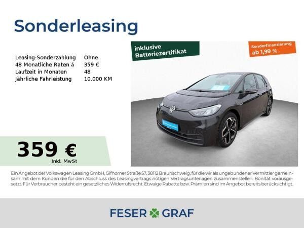 Volkswagen ID.3 Pro S h NAVI LED APP PDC DAB+