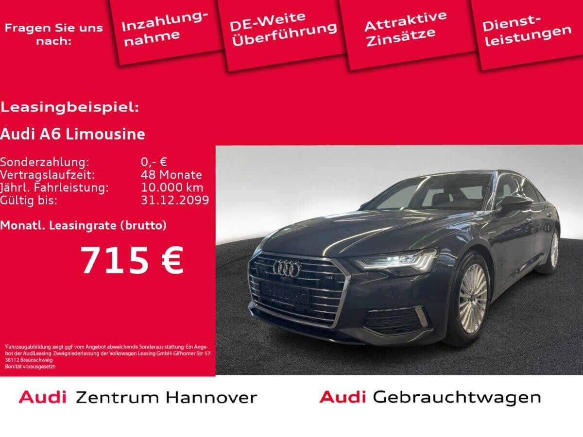 Audi A6 Limousine 55 TFSI qu. design Standh. HD Matrix B&O