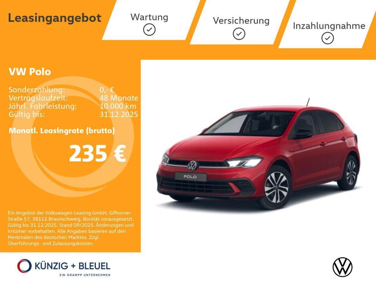 Volkswagen Polo ENERGY 1,0TSI DSG+AHK+PDC+LED+REGENS.+APPCONNECT+SITZHZG+REAR VIEW