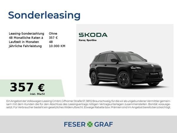 Skoda Karoq Sportline 2,0 TDI*SZH*KAM*AHK*LED*SMART-LI