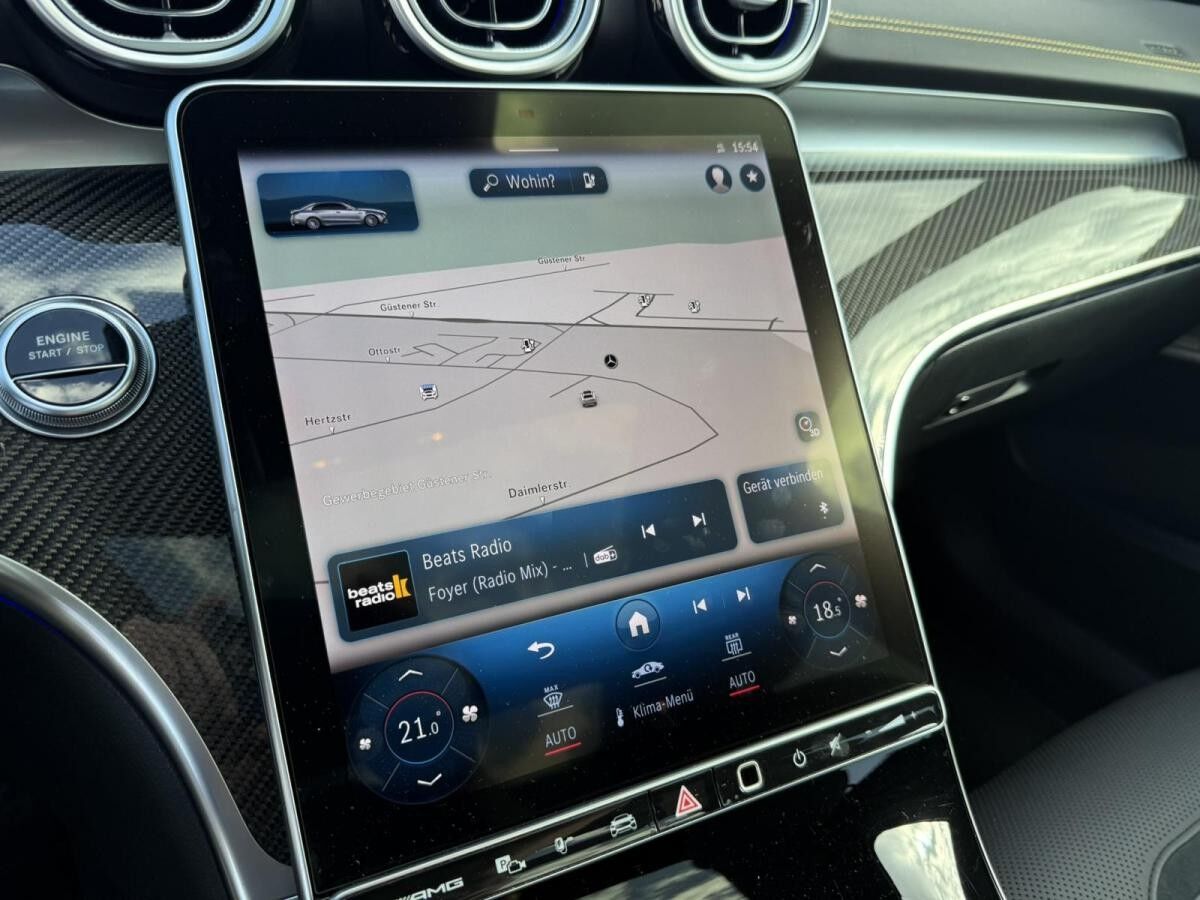 Mercedes-Benz C 63 AMG s E-Performance HUD+Night+Pano+Burmester