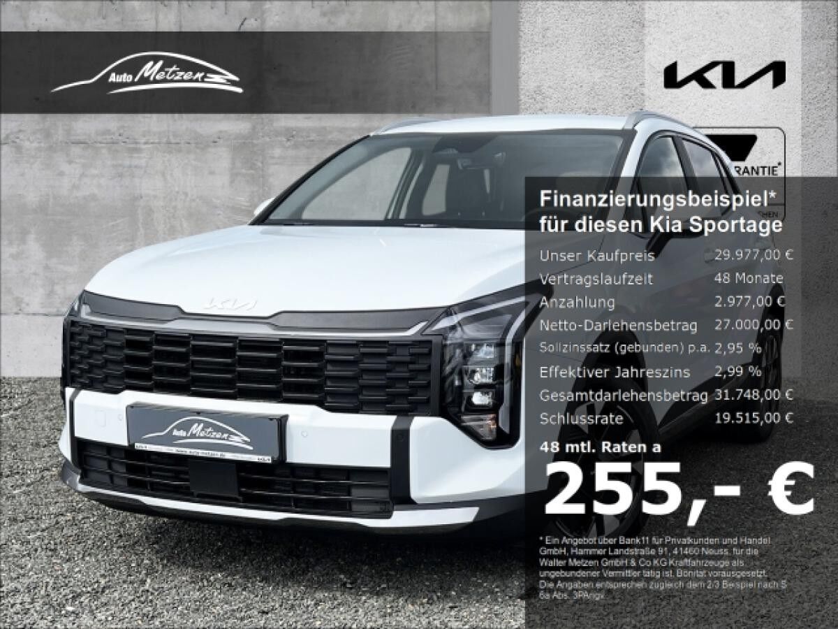 Kia Sportage 1.6 T-GDI Vision MY26 Navi Apps Keyfree LED Sitzhzg Alu