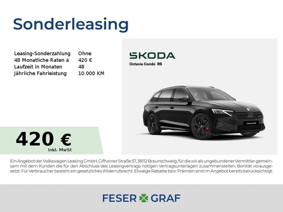 Skoda Octavia Combi RS 2,0 TSI 7-Gang-DSG*LED*A