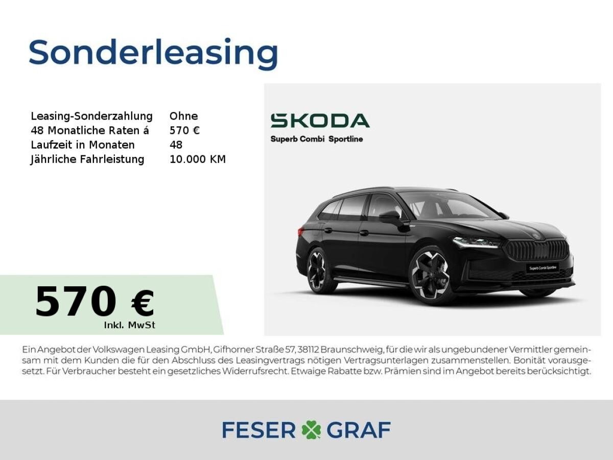 Skoda Superb Combi Sportline 2,0TDI *SZH*KAM360*