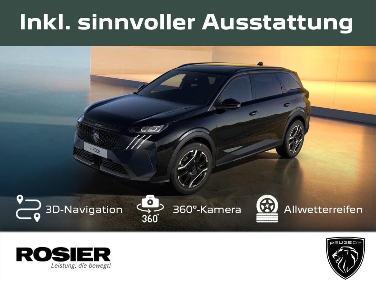 Peugeot 5008 Allure Business Elektromotor 210 - inkl. Allwetterreifen & Navi & 360° Kamera