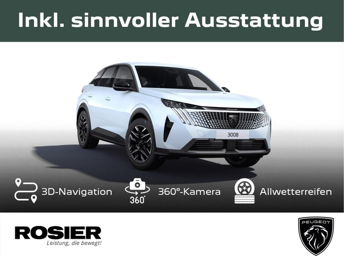 Peugeot 3008 Allure Business HYBRID 145 e-DSC6 - Wunschfarbe & Allwetterreifen & Navi & 360° Kamera