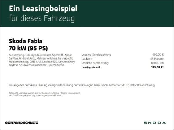 Skoda Fabia Selection 1.0 TSI 95 PS 5-Gang (Neuss)