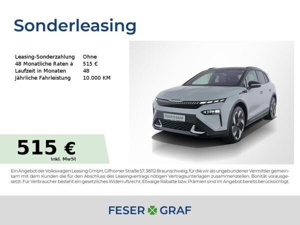 Skoda Elroq First Edition II. h*KAM360*SZH*AHK*MA