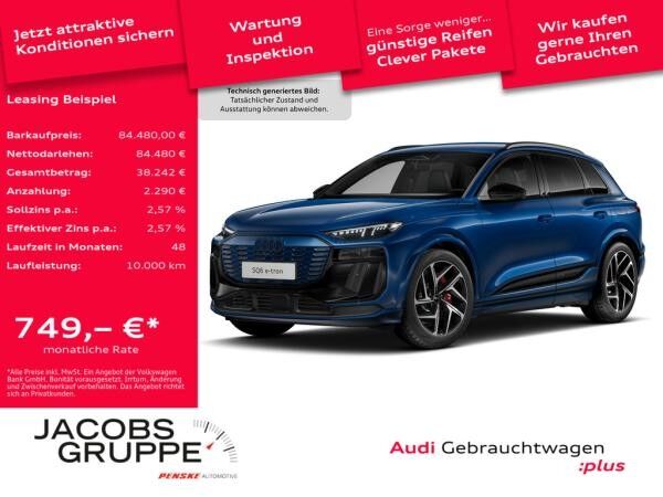 Audi SQ6 e-tron S-Sitze+/Rauten/HuD/AHK/360°/OLED/21Z Audi SQ6 e-tron S-Sitze+/Rauten/HuD/AHK/360°/OLED/21Z