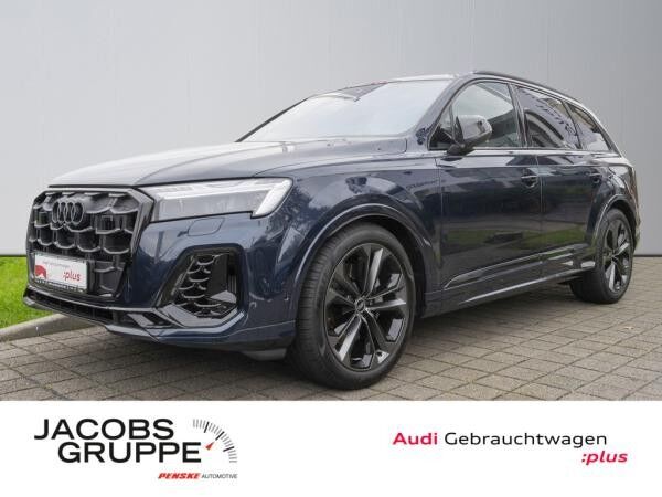 Audi Q7 55TFSI 2xS line/Black+/B+O Advanced/134UPE/Night/Laser/Pano/STHZ/Hu