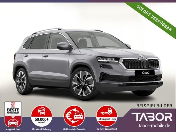 Skoda Karoq TSI 150 DSG Pano AHK NavC SideA Leder ACC