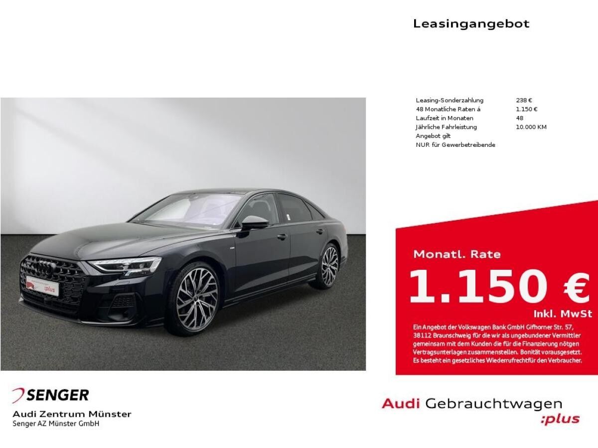 Audi A8 50 TDI quattro Digitales Cockpit Leder Matrix