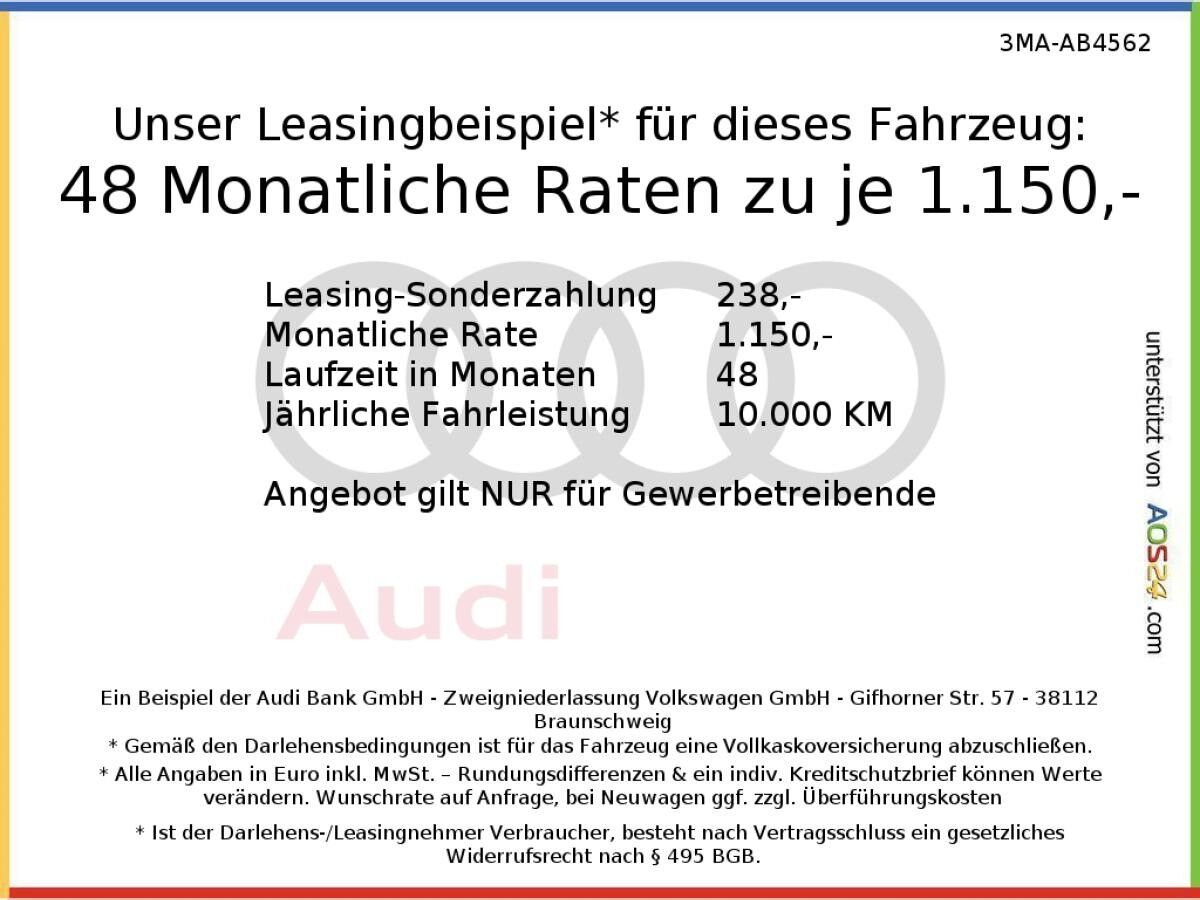 Audi A8 50 TDI quattro Digitales Cockpit Leder Matrix