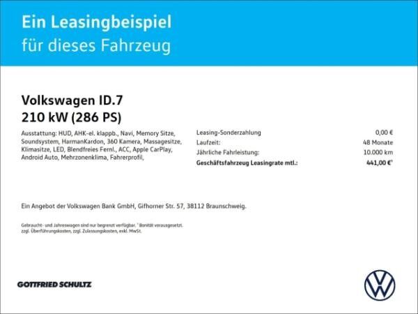 Volkswagen ID.7 Pro 210 kW (VW Mülheim)