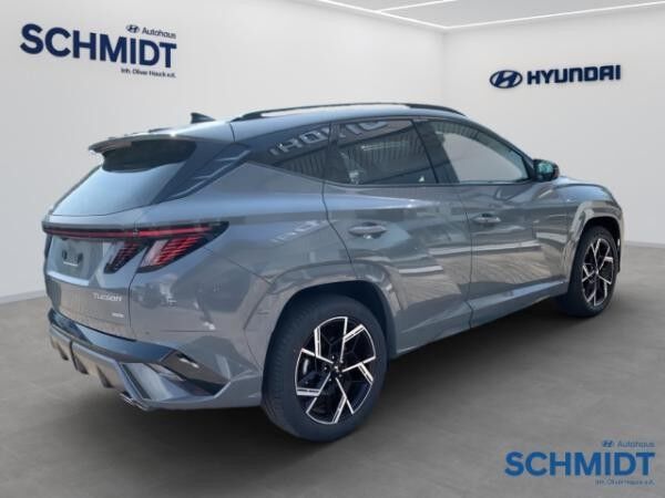 Hyundai Tucson N Line 💼GEWERBLICH💼🍂🍁HERBST-ABVERKAUF🍂🍁48v 4WD 1.6 T-GDI 360° Kamera HUD El. Panodach Navi Alcantara