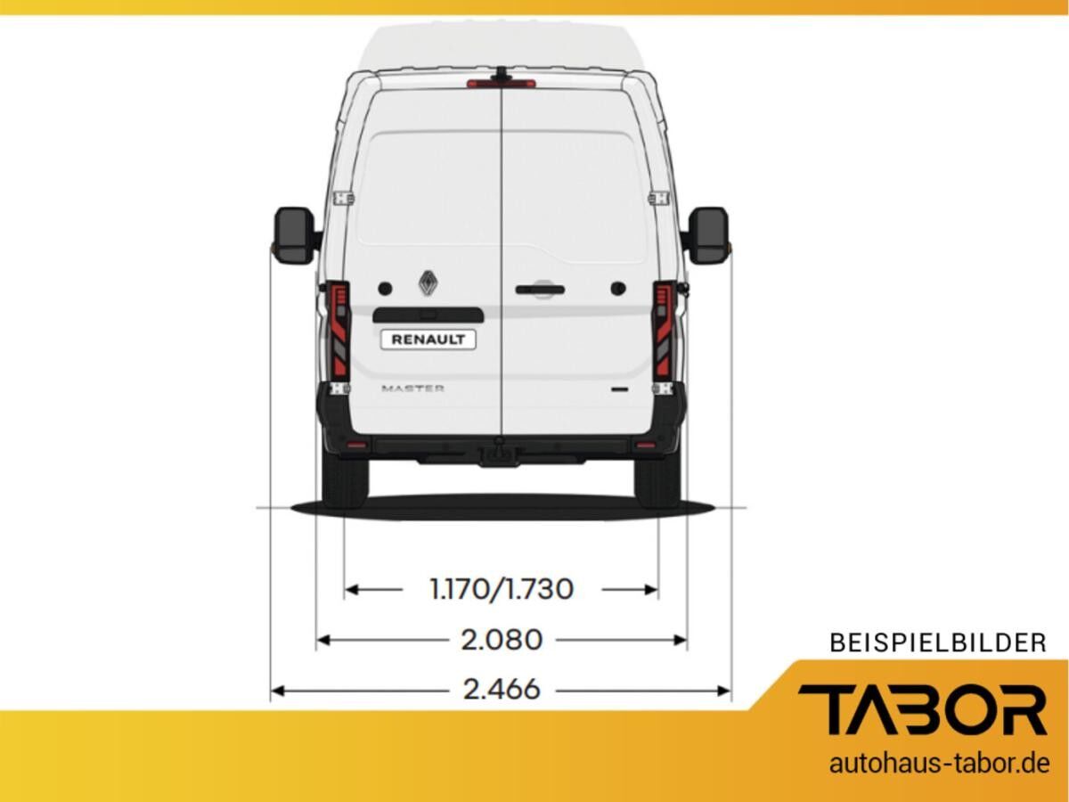 Renault Master Kasten extra L3H2 3,5t dCi 150 PDC vo/hi